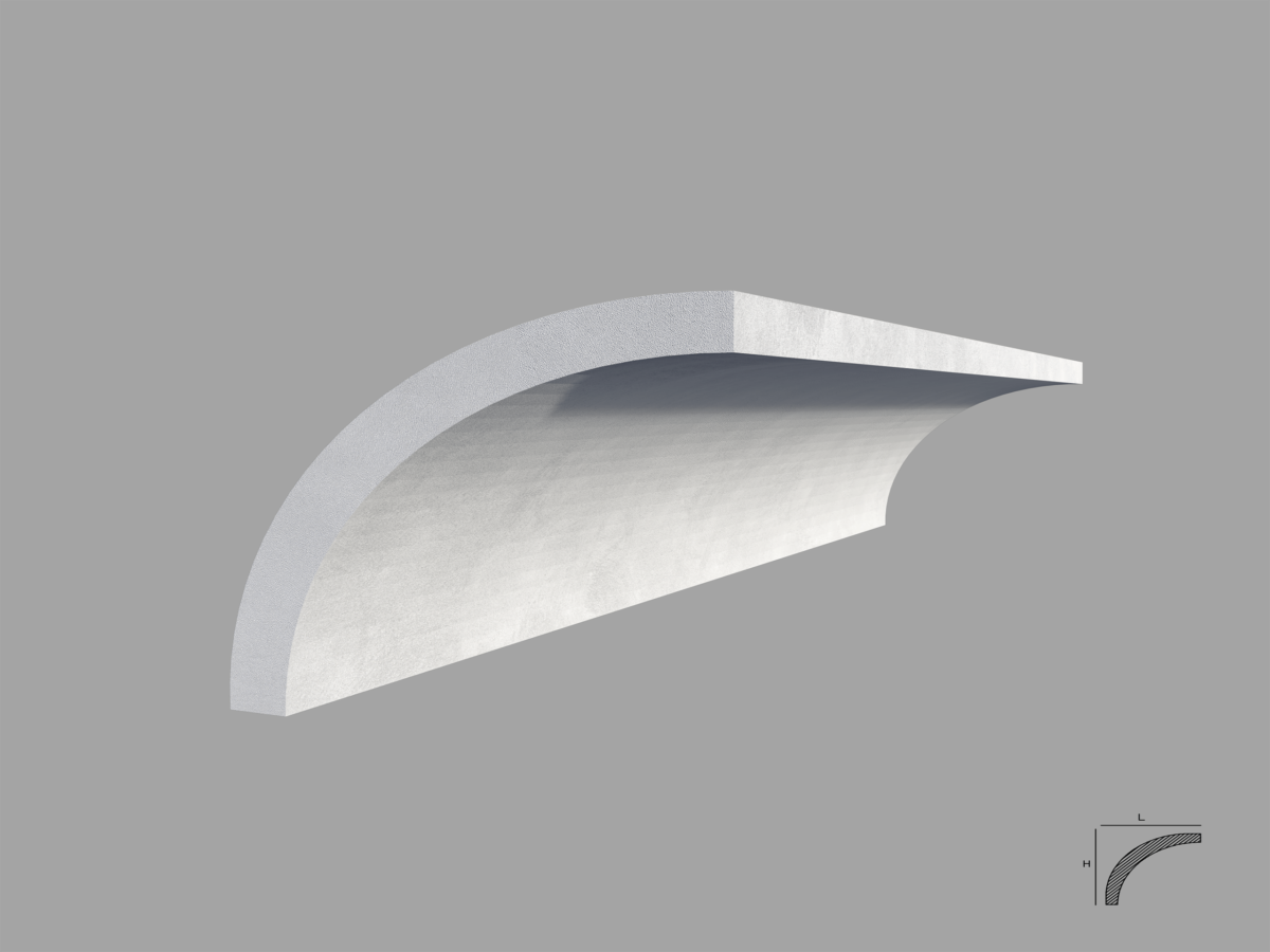 Bagheta-decorativa-de-colt-BC19-sectiune