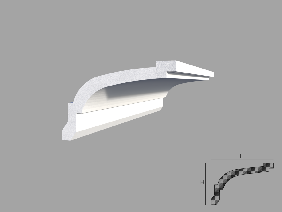 Bagheta-decorativa-de-colt-BC33-sectiune