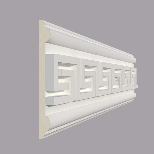 Brau poliuretan de interior Versace BR09 dimensiuni 140x18x2000mm