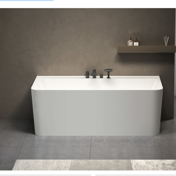 Cada freestanding Karag Rhodes 170 cm Alb Lucios