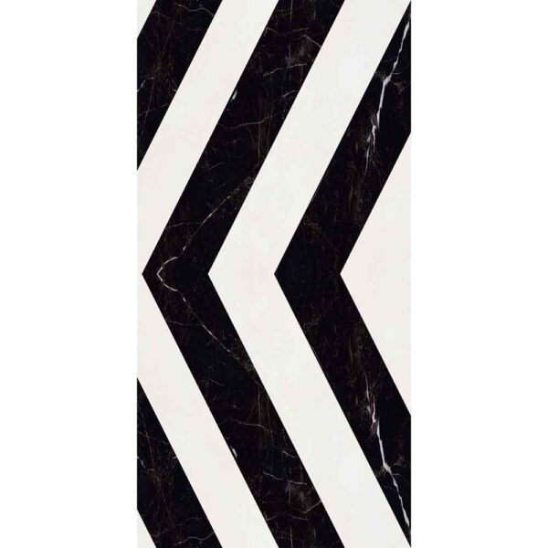 ZEBRA BLACK HIGH GLOSSY 890 60x120