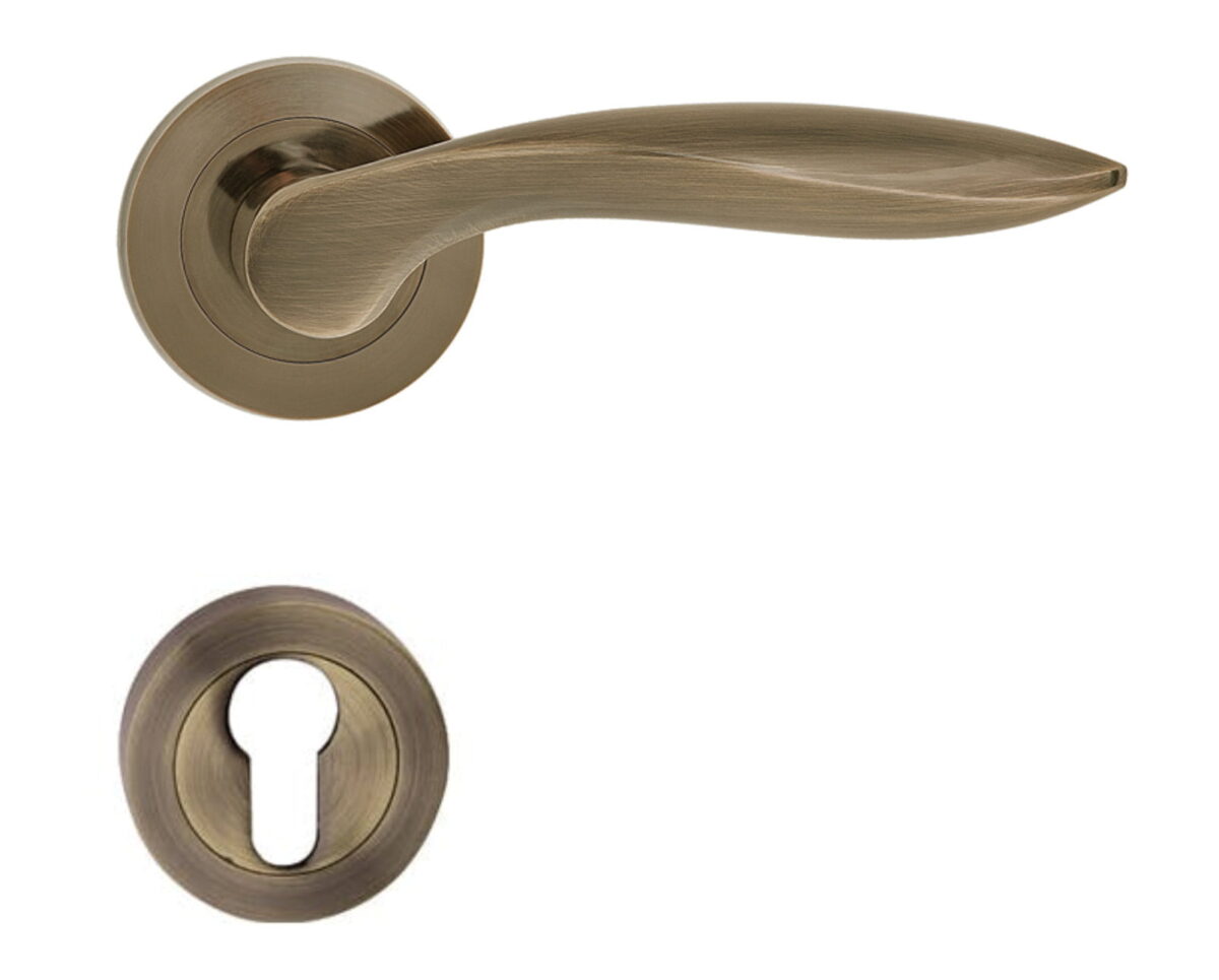 Maner-usa-Metal-Bud-Blanka-cu-rozeta-rotunda-inchidere-pentru-butuc-cilindru-Bronz-Platinat-Lucios