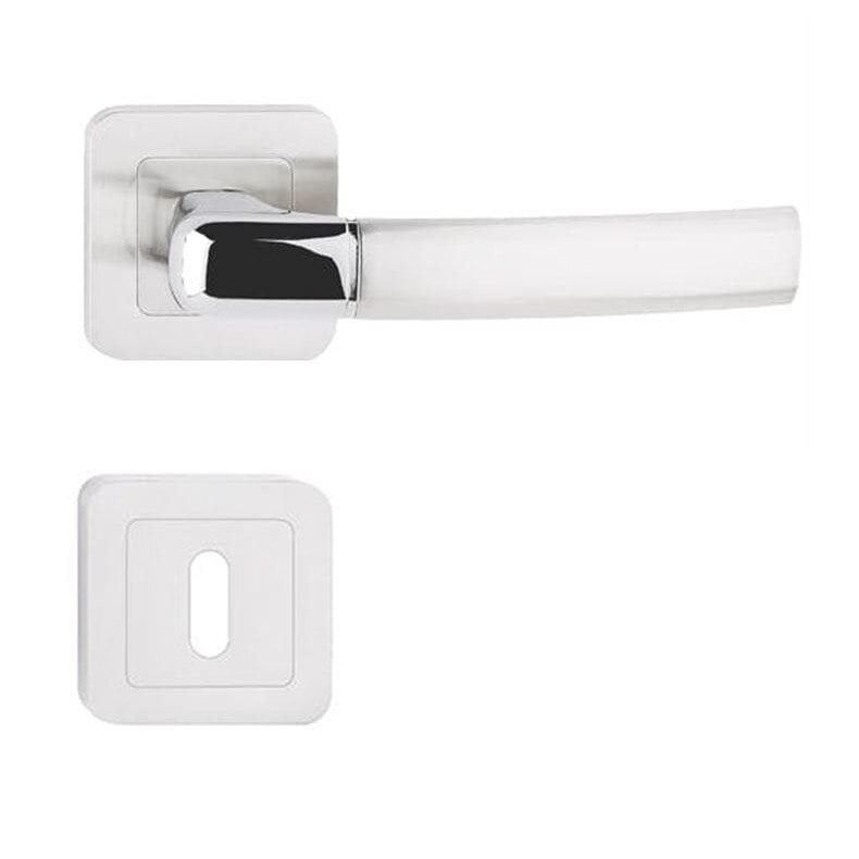 Maner-usa-Metal-Bud-Camy-cu-rozeta-pentru-inchidere-cheie-Crom-Q-Nichel