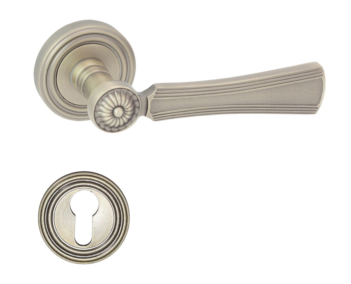 Maner-usa-Metal-Bud-Diana-cu-rozeta-rotunda-inchidere-pentru-butuc-cilindru-Pinat-Mat