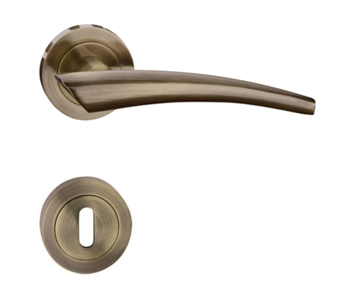 Maner-usa-Metal-Bud-Idea-cu-rozeta-rotunda-pentru-inchidere-cheie-Pinat-Lucios