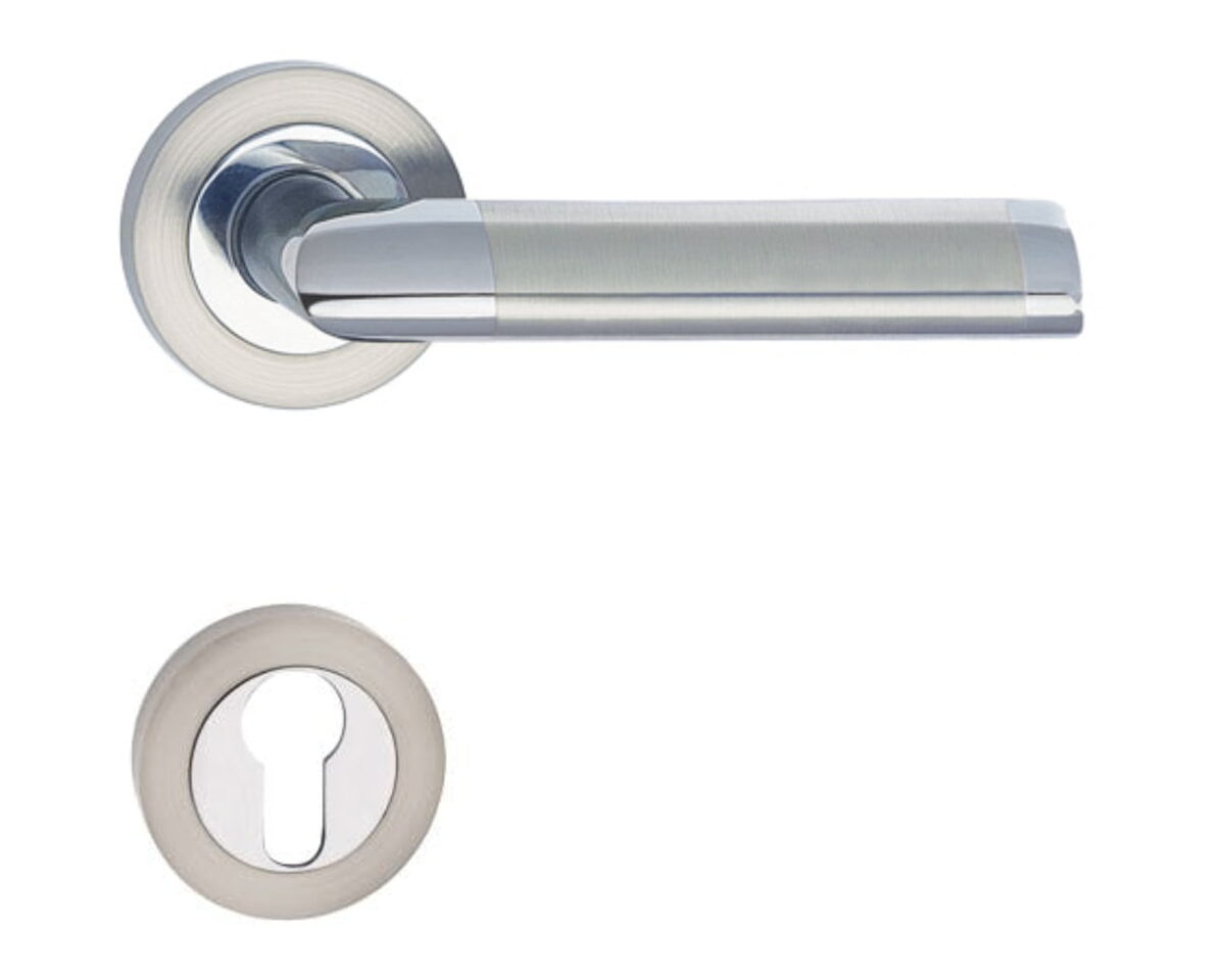 Maner-usa-Metal-Bud-Jaro-cu-rozeta-rotunda-inchidere-pentru-butuc-cilindru-Crom-Nichel