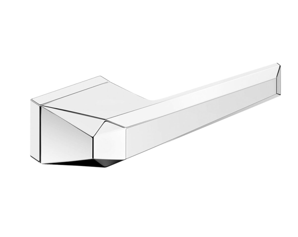 Maner-usa-Metal-Bud-Prisma-cu-rozeta-dreptunghiulara-pentru-inchidere-cheie-crom-lucios