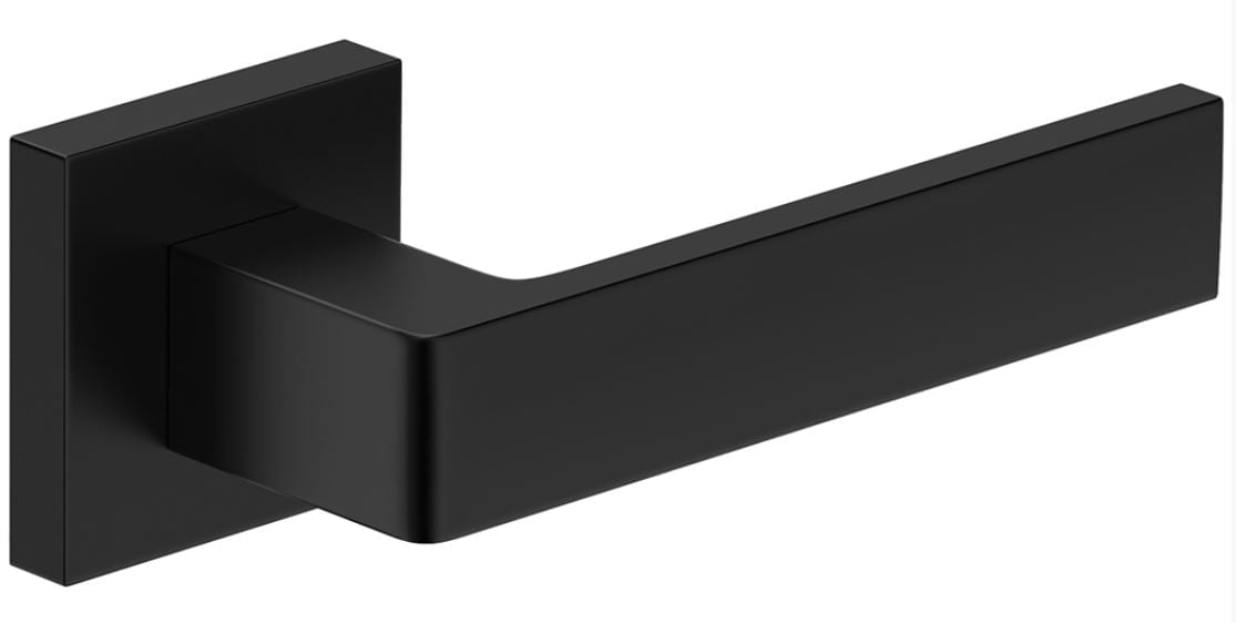 Maner-usa-Metal-Bud-Rumba-cu-rozeta-pentru-inchidere-cheie-Negru-Mat